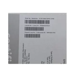 Siemens-SOFTWARE OPC UA, 6FC5800-0AP67-0YB0 SINUMERIK 828D/840D SL, entrega de una licencia
