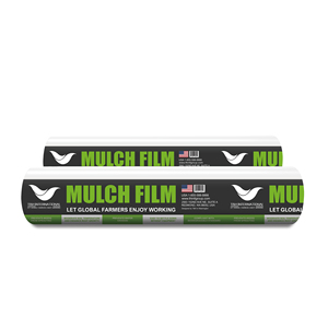<b>Black</b> and Silver Agricultural Mulch Film <b>Plastic</b> Mulch Layer <b>Sheets</b> Outdoor Use Product - Product Image 2