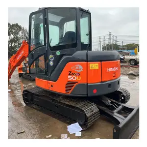 Multifunctional Excavator Used Construction Machinery Hitachi ZX50U 5 ton Small Digger in Stock