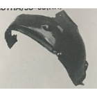 Revestimiento de Guardabarros Delantero para Opel Astra 1998-2003, Pieza de Repuesto de Plástico Negro - Product Image 2