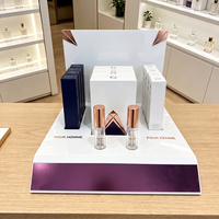 Présentoir de Comptoir Haut de Gamme en Acrylique pour Cosmétiques, Support de Présentation de Parfums, Présentoir de Table pour Boutiques avec Logo Personnalisé