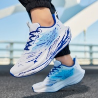 Chaussures de sport pour hommes, chaussures de course, chaussures de fitness avec plaque en carbone, style étudiant, chaussures de sport pour la course longue distance