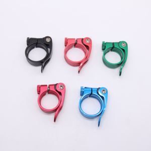 Vente en gros de H-01 pinces de tige de selle en alliage d'aluminium ultra-légères OEM/ODM accessoires de clip arrière réglables pour VTT vélos de route caoutchouc - Product Image 4