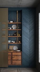 Vermont Maßgefertigter Wohnzimmer- und Garderobenschrank mit Modernem Massivholz-Luxusdesign Küchenschränke - Product Image 6