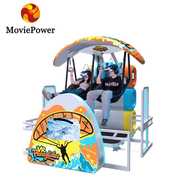 Virtual Reality Room Simulator 9D Educational Indoor Amusement Machine VR Paraglider Flight Simulator