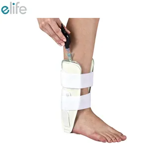 E-Life E-AN055 Adjustable Heel Pad Stabilizer Pump Aircast Ankle Brace For Adults Air Stirrup Ankle Brace