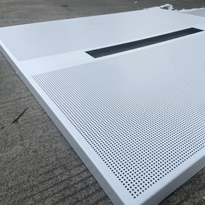 Plafonds suspendus en aluminium pour fabricants, panneaux acoustiques flottants pour plafonds - Product Image 6