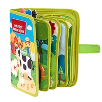 2025 nouveau Design Montessori jouets éducatifs pour enfants feutre occupé livre début éducatif ferme livre calme