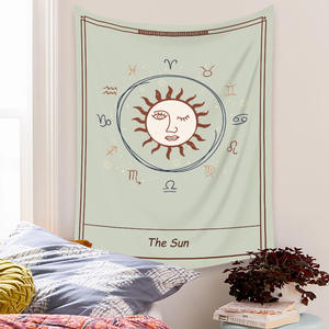Tapiz de pared de <span class=keywords><strong>Tarot</strong></span> con impresión personalizada de fábrica Profesional, Diseño Vintage espiritual Digital hecho a mano para decoración colgante de pared - Product Image 6