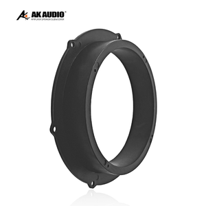 AK-11 6.5 pouces voiture haut-parleur montage entretoises adaptateur anneaux montage support anneau pour Audi pour <span class=keywords><strong>VW</strong></span> Magotan Skoda haut-parleur entretoises noir - Product Image 4