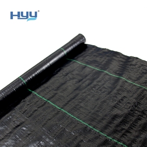 Toile de paillage en PP durable <span class=keywords><strong>pour</strong></span> le contrôle des adventices et la protection des sols, tissu paysager tissé en plastique <span class=keywords><strong>pour</strong></span> jardin extérieur - Product Image 4