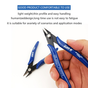 Kìm cắt dây đa năng PLAT Hot Sales, 5 inch, loại công nghiệp, kiểu dáng mỏ vịt, đầu dẹt - Product Image 5