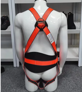 Lightweight Safety Lineman Body Harness Fall Protection with <strong>Tool</strong> <strong>Belt</strong> and Lanyard Comfortable and Secure - Product Image 5