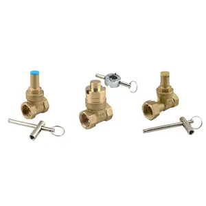 Chave de válvula de bloqueio magnético à prova d'água para América do Sul, rosca de cobre 1/2-4" PN16 PN20 PN25 C46500 HPB57-3 NPT BSP