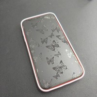 Fonlyu - Protector de Pantalla de TPU Transparente Mate de 190*120 mm con Diseño Texturizado, Películas de Hidrogel para Máquina de Corte con Plotter