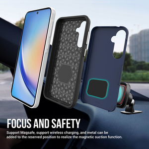 Funda Protectora de Doble Capa para Teléfono Celular <span class=keywords><strong>Samsung</strong></span> <span class=keywords><strong>Galaxy</strong></span> A55 5G A13 A04S A17 A07 A37 A57 A06 A26 A36, Protección Antigolpes - Product Image 4