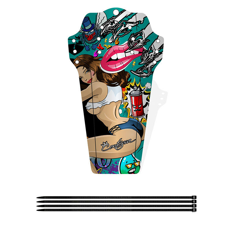 Color beautiful woman