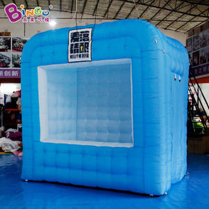 Stand gonflable pour crème glacée, stand alimentaire gonflable, stand <span class=keywords><strong>de</strong></span> limonade, kiosques gonflables publicitaires pour événements - Product Image 4