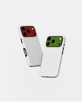 Coques de téléphone vierges pour sublimation, coque rigide en PC compatible avec iPhone 16/17 Pro Max