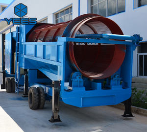 Lavadora de oro aluvial Lessworker Nueva operación simple de bajo costo operativo para separación de minerales de pequeña escala mediana - Product Image 2