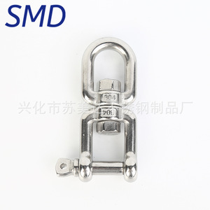 โซ่สลิงสแตนเลสแบบ SMD พร้อมตะขอหมุนได้อเนกประสงค์ รูปทรงกลม แข็งแรงสูง - Product Image 2