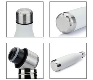 Gourde isotherme à double paroi avec logo personnalisé, thermos sport en acier inoxydable, bouteille d'eau pour cola - Product Image 2