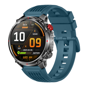 นาฬิกาสปอร์ต HKSF HT45 GPS สำหรับกิจกรรมกลางแจ้ง ไฟฉาย LED ความสว่างสูง กันน้ำ IP68 แบตเตอรี่ 1100mAh ใช้งานได้นานพิเศษ - Product Image 2