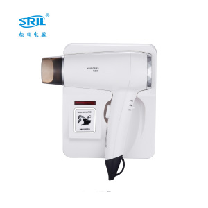 OEM&amp;ODM Hotel Bathroom 1600 Watt <strong>Wall</strong> <strong>Mounted</strong> Electrical Hair Dryer - Product Image 5