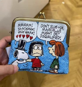 <span class=keywords><strong>Sac</strong></span> à <span class=keywords><strong>main</strong></span> Kisslock en toile brodée style <span class=keywords><strong>manga</strong></span> japonais pour personnage de dessin animé mignon, grande capacité, pour rouge à lèvres, maquillage et monnaie - Product Image 6