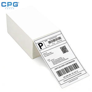 Bright Coating Long Preservation Three Proof Thermal Label 102x152mm 4x6 inch Shipping Label <b>Logistics</b> <b>Packaging</b> Label - Product Image 1