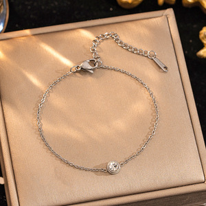 Pulsera de Acero de Titanio Estilo Coreano, Diseño Moderno y a la <span class=keywords><strong>Moda</strong></span>, Popular en Línea - Product Image 6