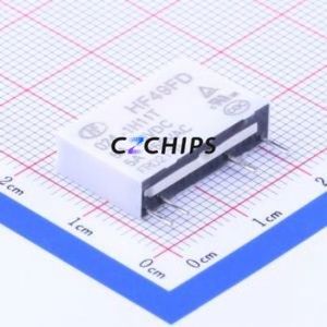 HF49FD/024-1H11T Power Relay SIP,5x20mm Relay 24V 1 Normally Open: 1A (SPST-Normally Open)::: 4 5A-30VDC/5A-250VAC - Product Image 1