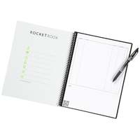 Carnet intelligent réutilisable avec stylo, pages effaçables, format lettre, impression de logo personnalisé, cadeau d'entreprise en gros, notes de réunion dirigeante