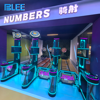 Simulateur de tir sportif électronique d'intérieur BLEE, position de cible mobile, machines de tir pour enfants et adultes