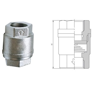 วาล์ว CV-FCD FCD450 แบบไฮดรอลิก JIS10K/ANSI150 DN15-DN50  ตัวเรือนเหล็กดัด  แบบยก  BSPT/NPT/หน้าแปลน  รับประกัน 1 ปี ผลิตจากการหล่อขึ้นรูป - Product Image 4