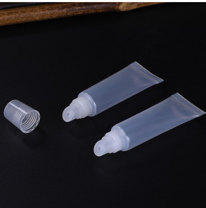 Envase de Plástico Vacío Personalizado y Económico para Cosméticos, Tubo Suave Blanco para Lápiz Labial Líquido, 5ml/8ml/10ml/15ml, Brillo Labial, Certificado ISO - Product Image 4