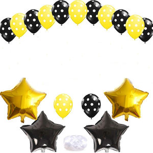 <span class=keywords><strong>Vrise</strong></span> Bumble bee fiesta decoración de Bumble Bee globos para la miel abeja cumpleaños fiesta bebé ducha suministros - Product Image 1