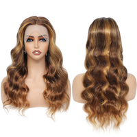 Pelucas sin pegamento de cabello humano virgen Remy brasileño con encaje frontal 13x4, pre-arrancadas, densidad 180, 22 pulgadas, onda corporal HD, línea de cabello natural, para todos.