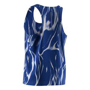 Men’s Lightweight Running Tank <b>Top</b> Breathable Quick Dry Gym Vest with Laser Perforation <b>Reflective</b> Logo - Product Image 4