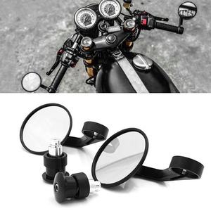 Specchietti Retrovisori Universali Rotondi da 7/8" per Manubrio <span class=keywords><strong>Piaggio</strong></span> Vespa GTS Sprint Primavera 125 150 250 300 LX Gilera Moto - Product Image 2