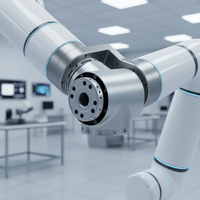 Modul Sambungan Lengan Robot Tipe T Arcsec Drive, Penggerak Servo Terintegrasi Harmonic Reducer, Komponen Sambungan Presisi Torsi Tinggi