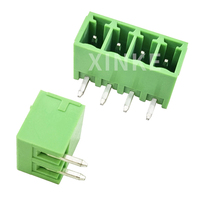 Connecteur de bornier PCB à angle droit de 90 degrés, mâle, pas de 3,5 mm