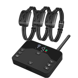 वायरलेस इको-फ्रेंडली एब्स सामग्री स्मार्ट इलेक्ट्रॉनिक बाड़ कुत्ते कॉलर टू-इन-वन प्रशिक्षण 20 घंटे की बैटरी जीवन - Product Image 1