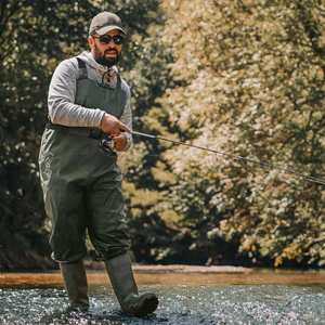 Tenue de pêche légère et respirante, pantalon de pluie assorti à des chaussures imperméables, waders de pêche pour la pêche en plein air - Product Image 4