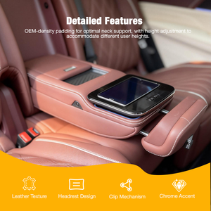 Console centrale arrière de style Maybach pour <span class=keywords><strong>Mercedes</strong></span> GLS X167 |   Amélioration de l'accoudoir de première classe de luxe |   Adaptation OEM - Product Image 5