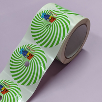 Autocollants décoratifs en rouleau pas chers, impression personnalisée en vinyle, faible MOQ pour usage professionnel