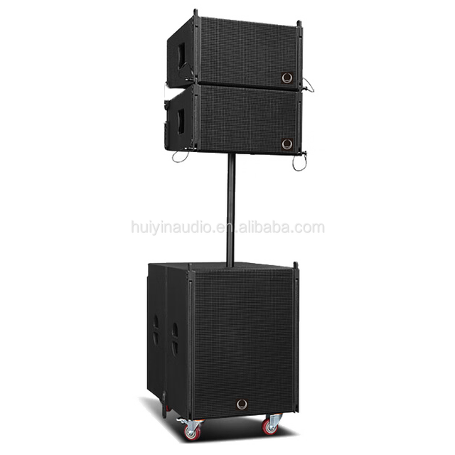 LA10 LA18B4+2 Active 18 Inch Professional Audio Line Array System Outdoor Speakers Case Cable Amplifiers High Sound Equipment
