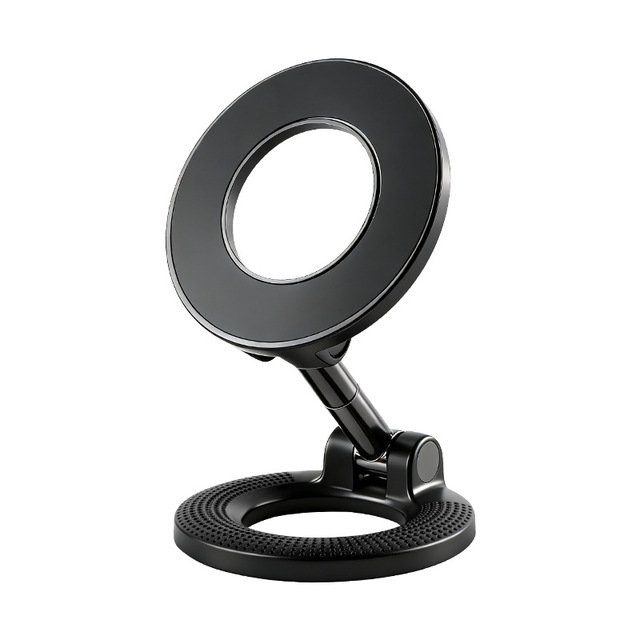 Magsafe Phone Stand Universal Magnetic Desk Mount For Apple iPhone Metal Black