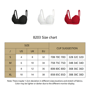 レディースVネック32 34 36 38BCDカップS <span class=keywords><strong>M</strong></span> L XLマタニティレースクロスオーバー看護ブラ - Product Image 5