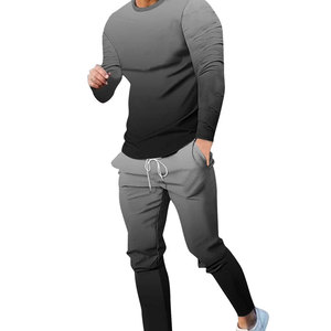 ชุดวอร์มผู้ชายแบบสั่งทำขายส่ง ผ้าคุณภาพ 100% ชุดเซ็ตเสื้อผ้าผู้ชายคุณภาพสูง 100% - Product Image 1